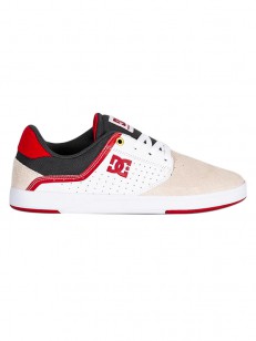 Dc PLAZA TC SP WHITE/GREY/RED
