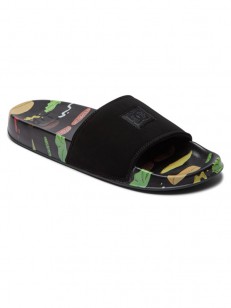 Dc BOBS SLIDE BLACK MULTI