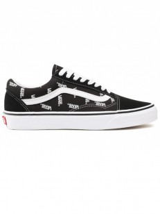 Vans Old Skool (VANS) BLACK/TRUE WHITE